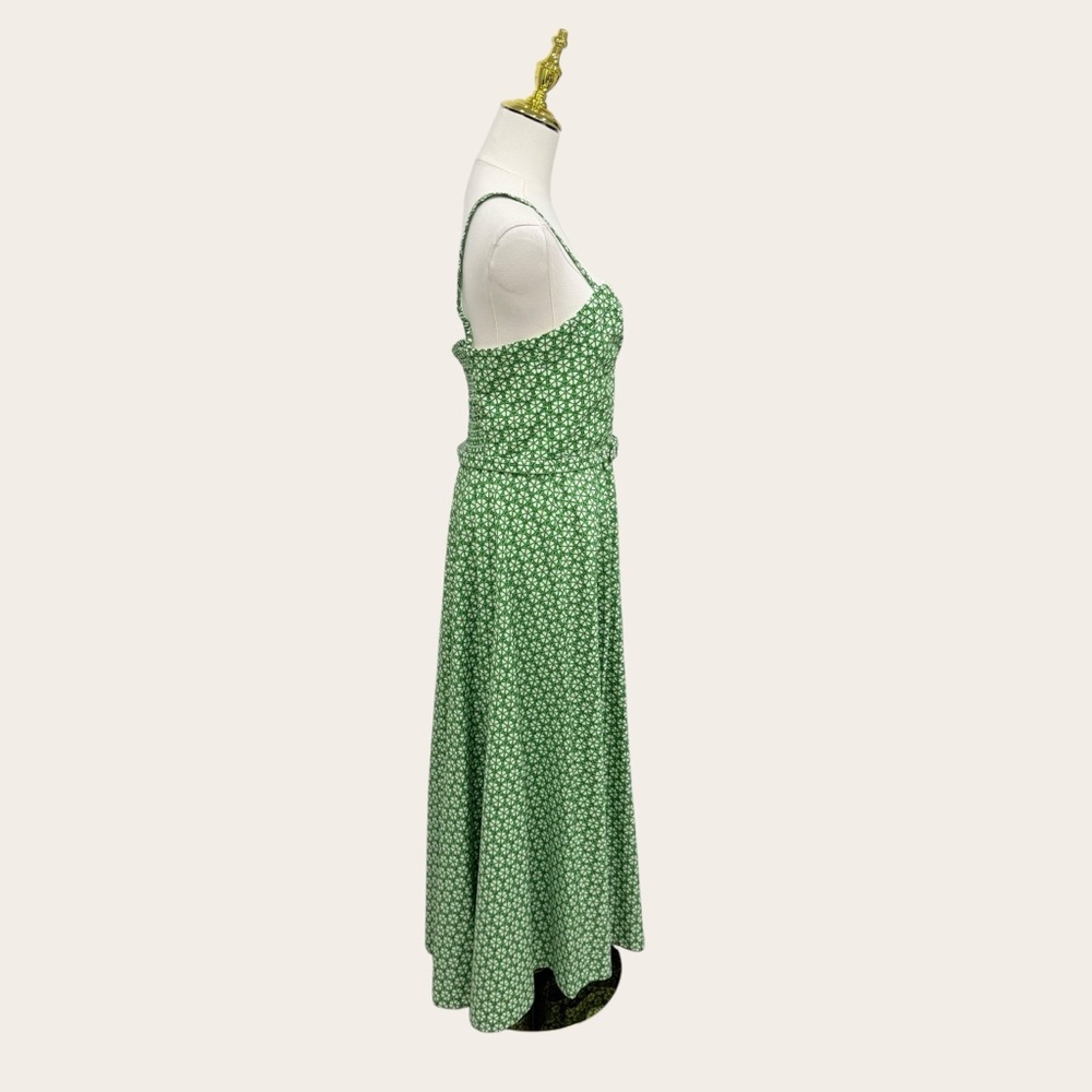 Antonio Melani Style by Simkins Margo Sweetheart Sleeveless Maxi Dress Green NWT - Picture 10 of 16